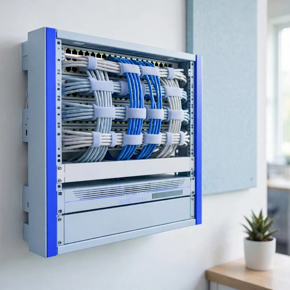 Organized network cables